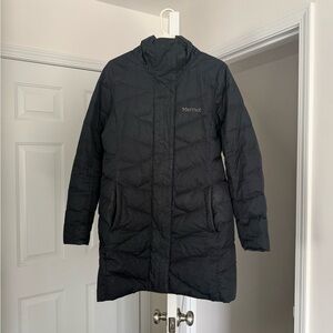 Marmot Women's Dark Quilted Puffer Coat